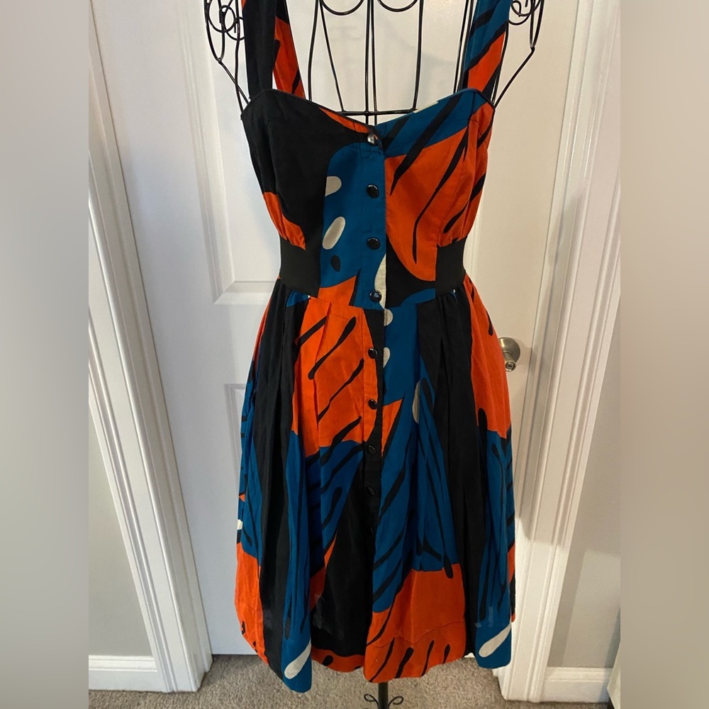 Maeve by Anthropologie Colorful Patterned Woman’s Dress Size 0💕 - Picture 2 of 8